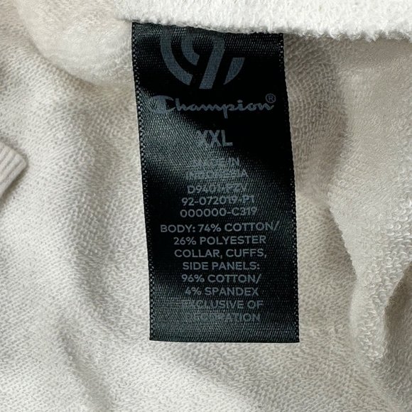 Champion C9 Women's Size XXL Long Sleeve French Terry Turtleneck Pale Petal New - Picture 9 of 16